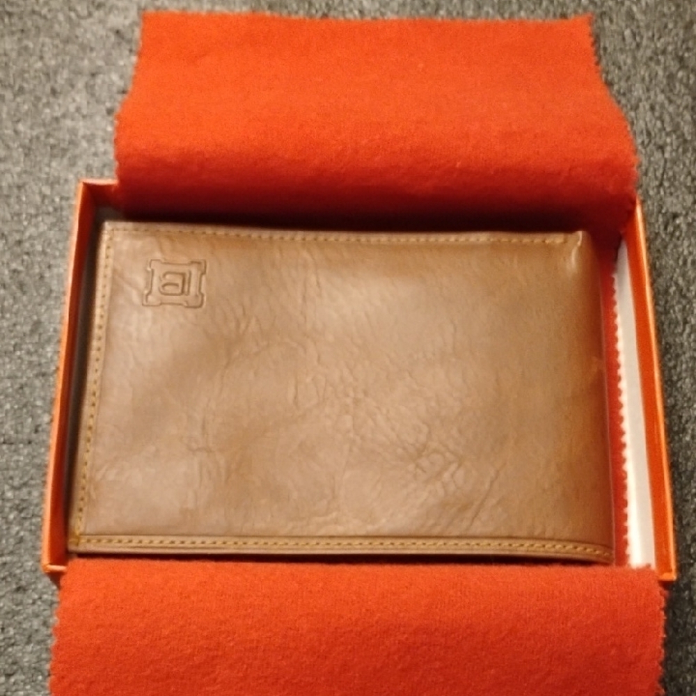 Vintage Laura Biagiotti Brown Leather Wallet